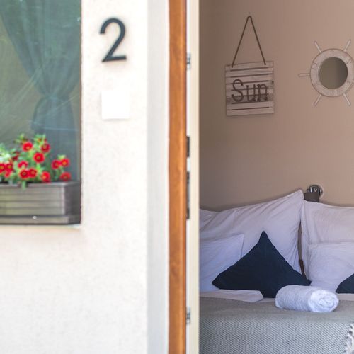 Komfort Apartman s manželskou postelí s 1 ložnicí na přízemí