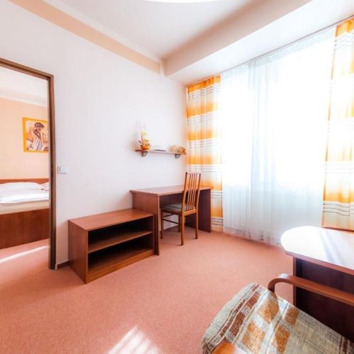 Apartament cu duș cu 1 camera pentru 2 pers.