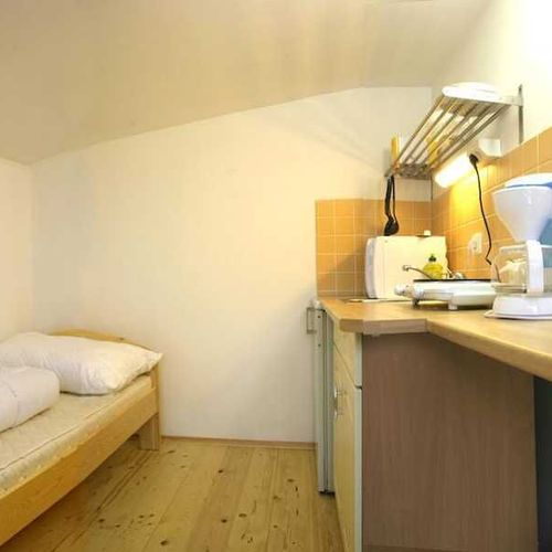 Apartman se sprchou s vlastní kuchyňkou pro 1 os. s 1 ložnicí