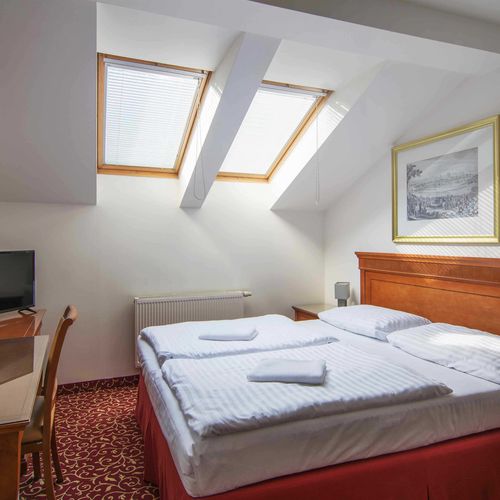 Apartament 4-osobowy z klimatyzacją z prysznicem z 2 pomieszczeniami sypialnianymi (możliwa dostawka)