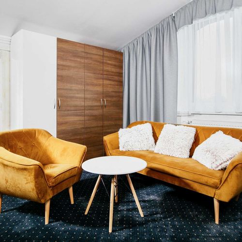 Apartman se sprchou s manželskou postelí s 1 ložnicí (s možností přistýlky)