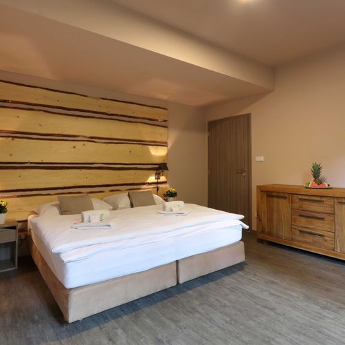 Apartament 4-osobowy Studio z prysznicem (możliwa dostawka)