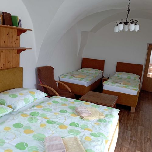 Apartament cu duș cu chicinetă proprie cu 1 camera pentru 4 pers. (se poate solicita pat suplimentar)
