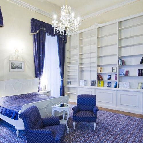 Superior Apartman s manželskou postelí s 1 ložnicí s výhledem do zahrady