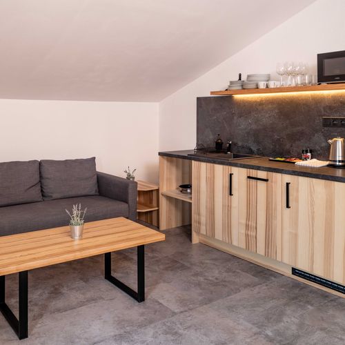 Apartament 2-osobowy Superior z prysznicem (możliwa dostawka)