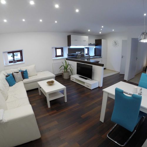 Komfort Apartman s vlastní kuchyní s manželskou postelí s 1 ložnicí