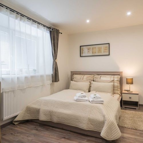 Business Apartman se sprchou pro 2 os.