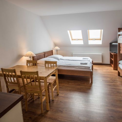 Studio Apartman se sprchou pro 2 os. (s možností přistýlky)