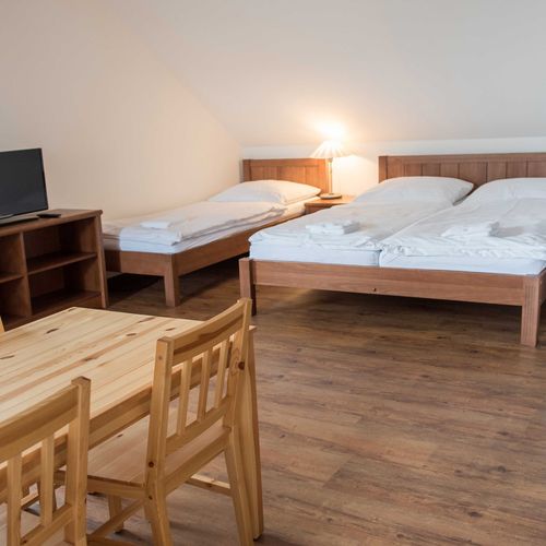 Studio Apartman pro 5 os. se 2 ložnicemi v podkroví