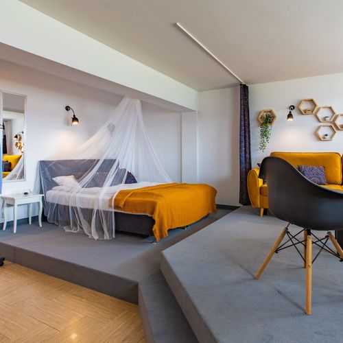 Apartament 4-osobowy w suterenie na parterze z 2 pomieszczeniami sypialnianymi