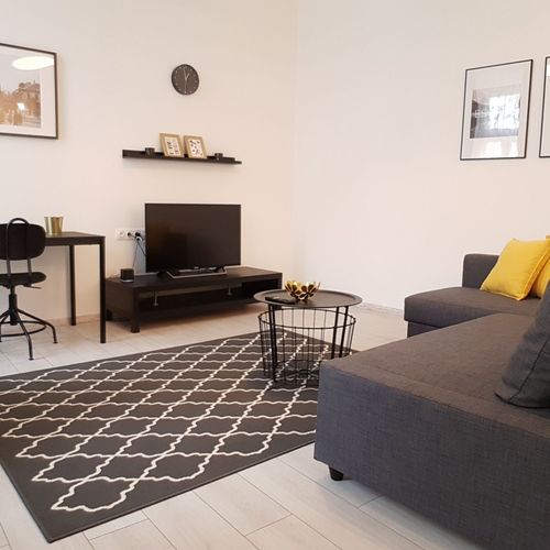 Apartament cu vedere spre grădină a cu 2 camere pentru 4 pers.