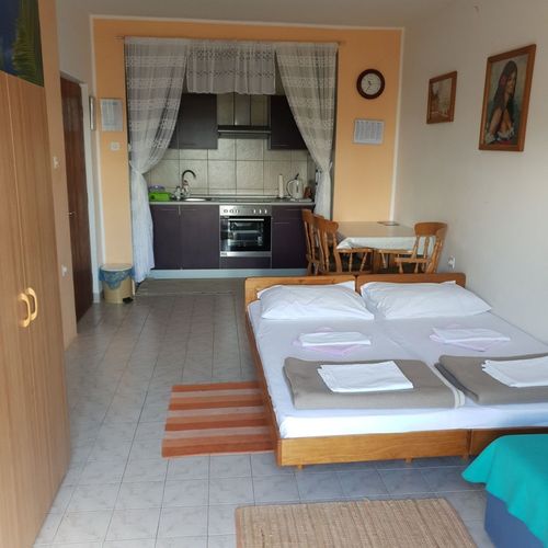 Studio Apartman s manželskou postelí s 1 ložnicí s výhledem na moře