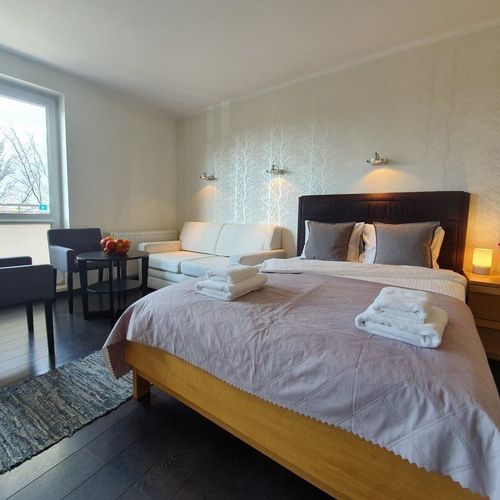 Apartament 4-osobowy z 1 pomieszczeniem sypialnianym