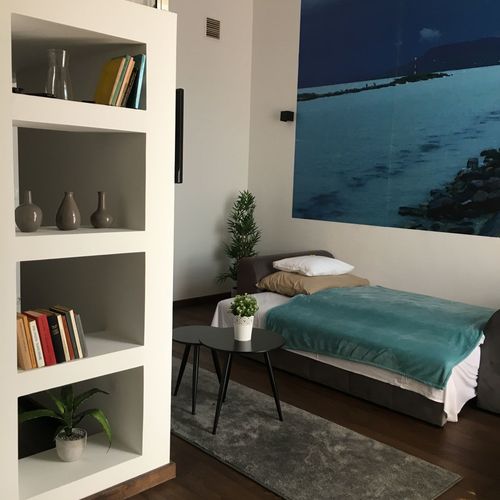 Apartament 4-osobowy z balkonem z widokiem na jezioro