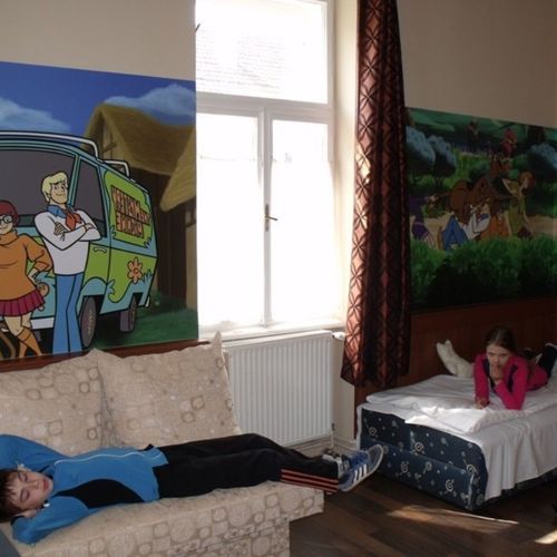 Apartament 5-osobowy Przyjazny podróżom rodzinnym z wanną z 1 pomieszczeniem sypialnianym