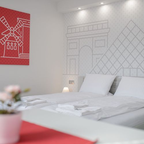 Apartament la etaj cu panoramă cu 1 camera pentru 2 pers.