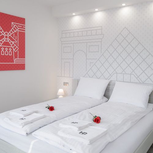Apartament la etaj cu panoramă cu 1 camera pentru 2 pers.