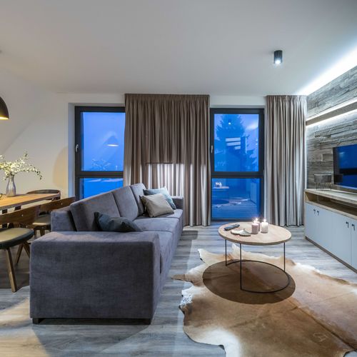 Apartman se sprchou s vlastní kuchyňkou pro 4 os. se 2 ložnicemi (s možností přistýlky)
