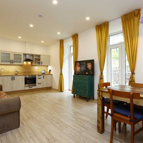 Apartman s vlastní kuchyňkou pro 4 os. s 1 ložnicí (s možností přistýlky)