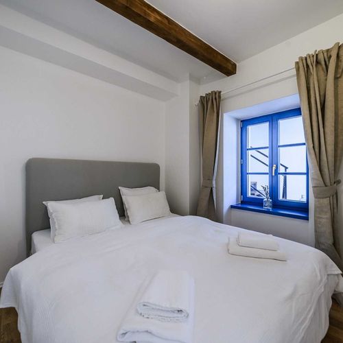 Apartman se sprchou  s manželskou postelí s 1 ložnicí (s možností přistýlky)