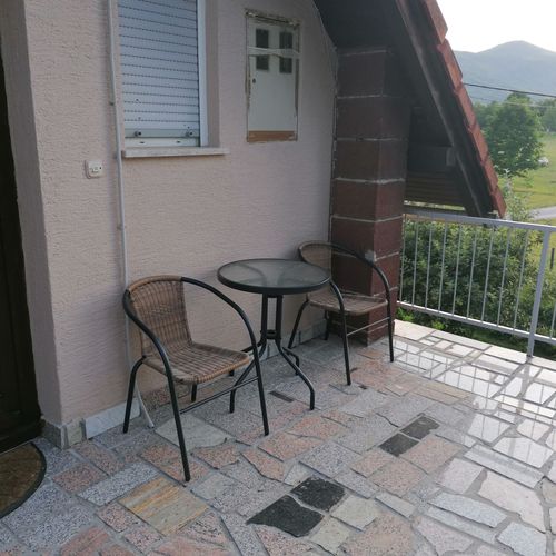 Apartament cu aer condiționat cu terasă cu 2 camere pentru 6 pers. A-14979-a