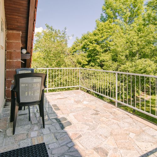 Apartament cu aer condiționat cu terasă cu 2 camere pentru 6 pers. A-14979-a