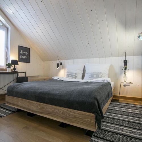 Apartament 4-osobowy Studio z widokiem na ogród z 2 pomieszczeniami sypialnianymi