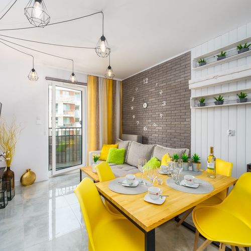 Apartament 4-osobowy Exclusive z balkonem z 2 pomieszczeniami sypialnianymi