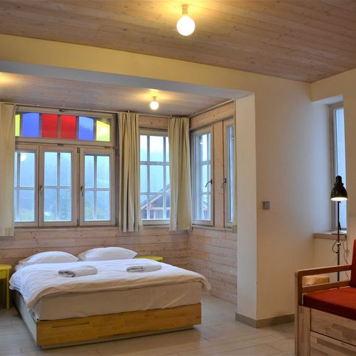 Studio Apartman se sprchou s manželskou postelí s 1 ložnicí (s možností přistýlky)