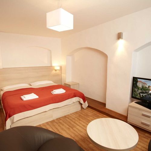 Apartament cu duș cu chicinetă proprie cu 2 camere pentru 4 pers.