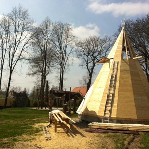 Bungalow (jako celek) se sprchou s terasou pro 4 os.