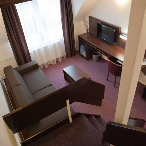 Apartament 2-osobowy z prysznicem z 1 pomieszczeniem sypialnianym (możliwa dostawka)