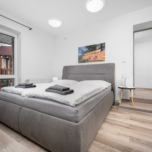 Apartman s terasou  pro 6 os. se 2 ložnicemi