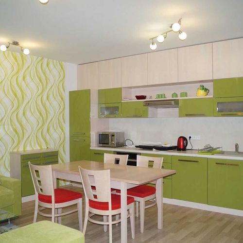 Apartament cu bucătărie proprie cu balcon pentru 4 pers.