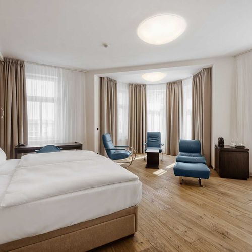 Apartament junior cu balcon cu 1 camera pentru 2 pers.