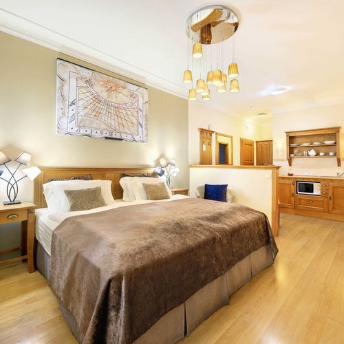 Apartament studio la parter cu 1 camera pentru 2 pers.