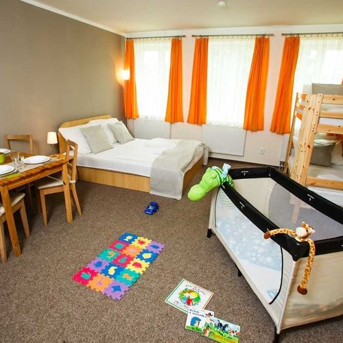 Apartman s koupelnou s vlastní kuchyňkou pro 4 os. s 1 ložnicí