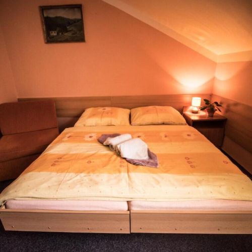 Rodinný Apartman s vlastní kuchyňkou pro 4 os. se 2 ložnicemi