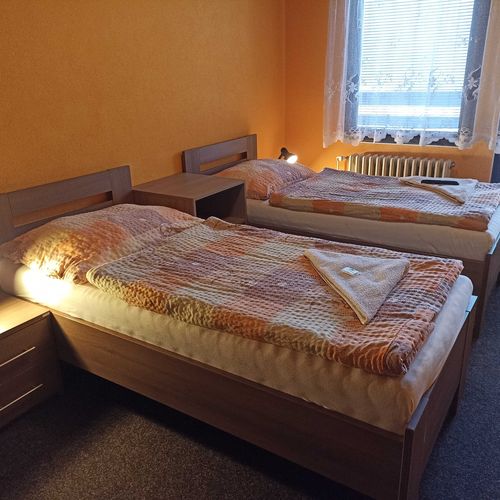 Pokoj s balkónem se sprchou pro 4 os.