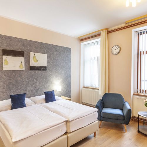 Apartament 2-osobowy z łazienką z prysznicem z 1 pomieszczeniem sypialnianym