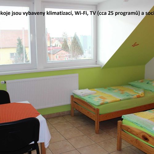 Pokój 3-osobowy z prysznicem (możliwa dostawka)