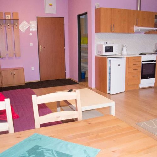 Family Apartman se sprchou pro 5 os. se 2 ložnicemi (s možností přistýlky)