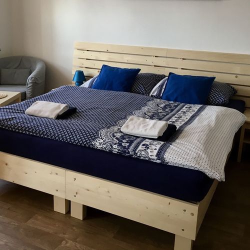 Apartament classic cu vedere spre grădină cu 1 camera pentru 3 pers. (se poate solicita pat suplimentar)