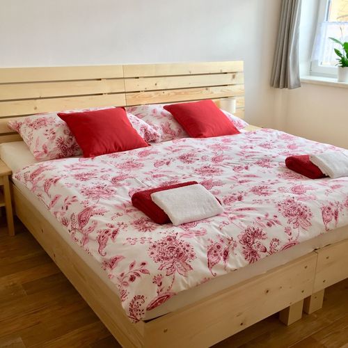 Apartament standard cu vedere spre grădină cu 2 camere pentru 4 pers.