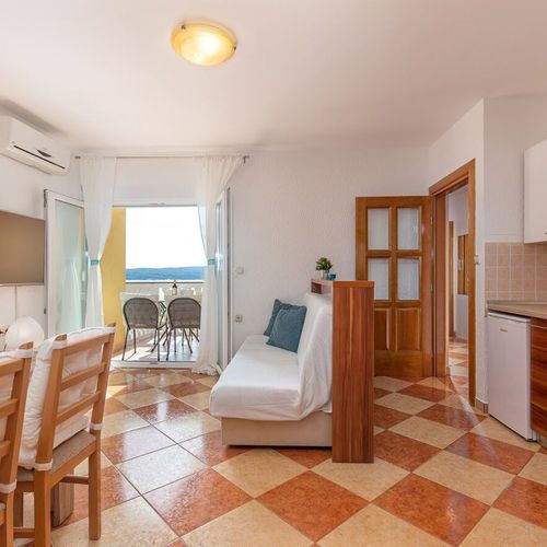 Exclusive Apartman pro 4 os. se 2 ložnicemi s výhledem na moře (s možností přistýlky)