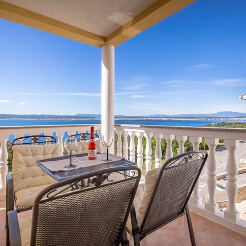 Exclusive Apartman s manželskou postelí s 1 ložnicí s výhledem na moře (s možností přistýlky)