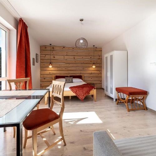 Apartament deluxe la etaj cu 1 camera pentru 3 pers.