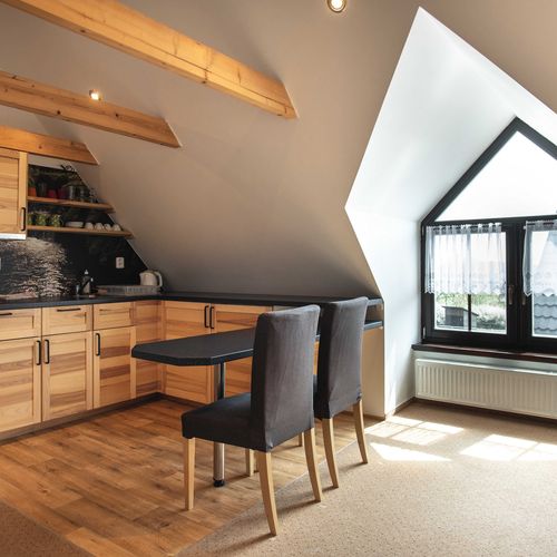 Studio Apartman se sprchou s manželskou postelí s 1 ložnicí (s možností přistýlky)