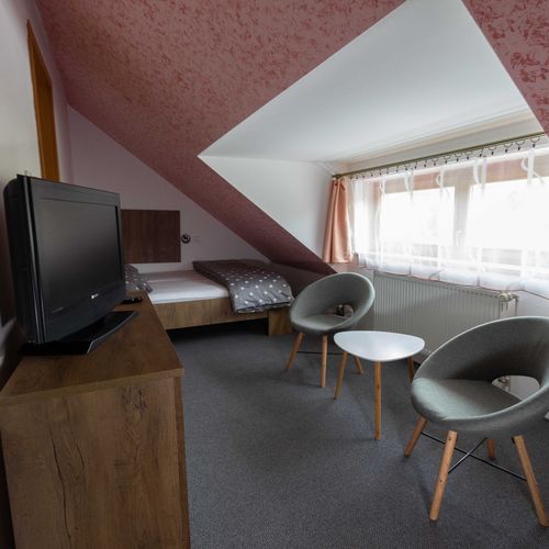 Apartman se sprchou s vlastní kuchyňkou pro 4 os.
