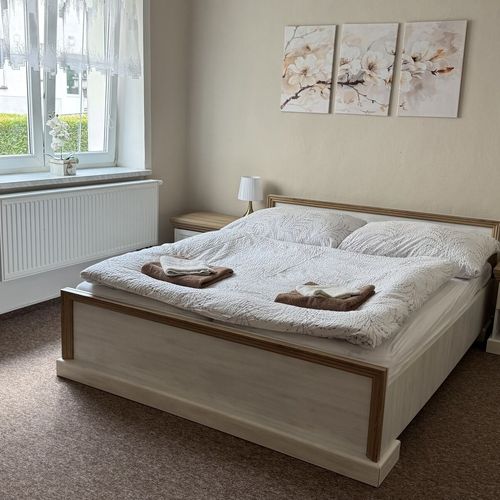 Apartman s manželskou postelí s 1 ložnicí (s možností přistýlky)